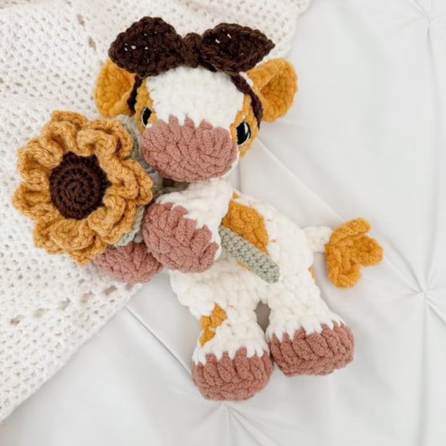 Crochet Charlie the Calf Pattern (Standard + Highland Mod)