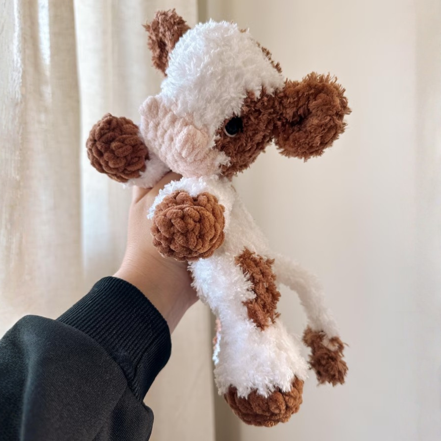Crochet Charlie the Calf Pattern (Standard + Highland Mod)