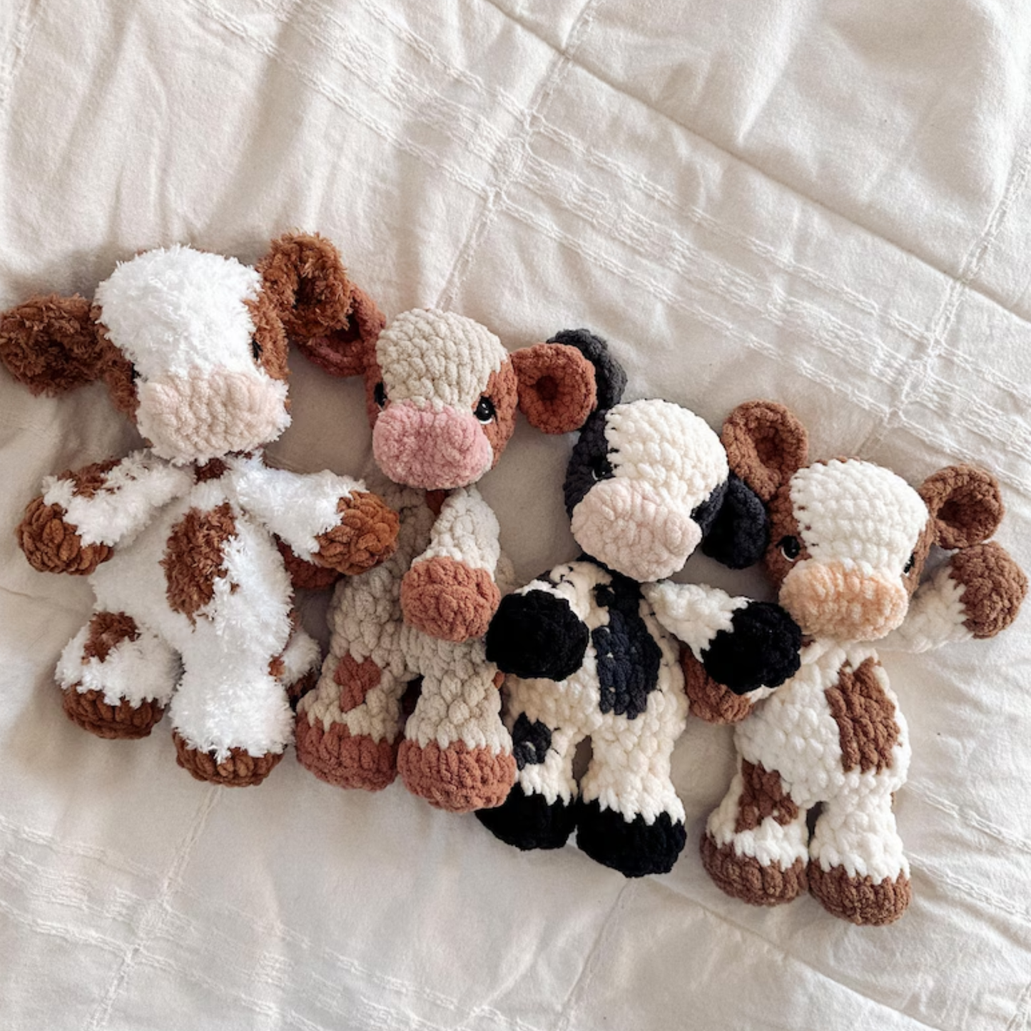 Crochet Charlie the Calf Pattern (Standard + Highland Mod)