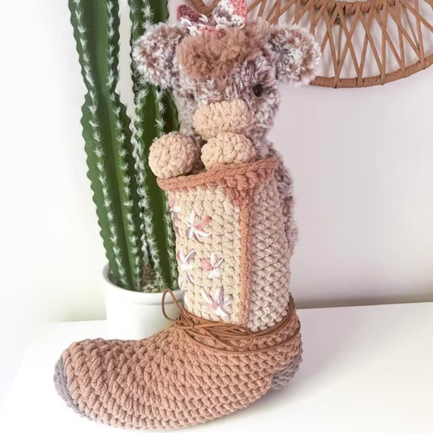 Crochet Charlie the Calf Pattern (Standard + Highland Mod)