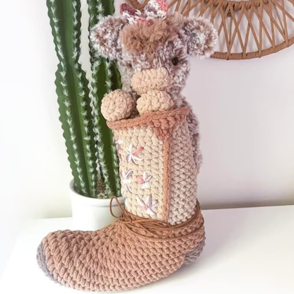 Crochet Charlie the Calf Pattern (Standard + Highland Mod)
