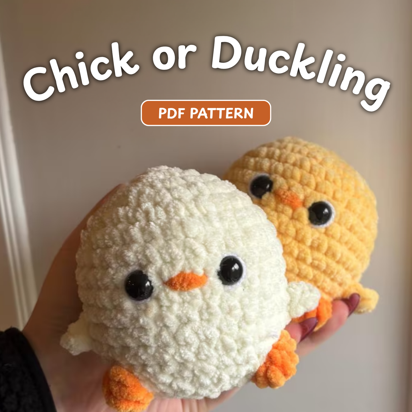 Crochet Chick and Duckling Pattern