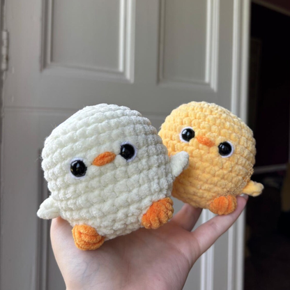 Crochet Chick and Duckling Pattern