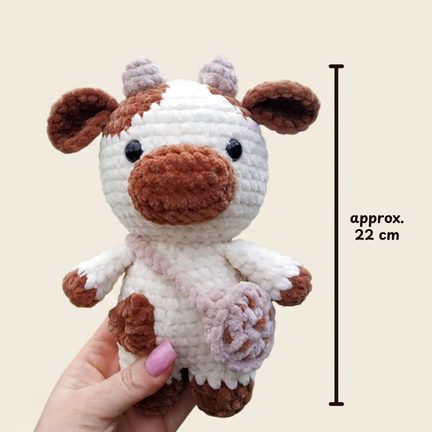Crochet Chubby Milky Cow Pattern