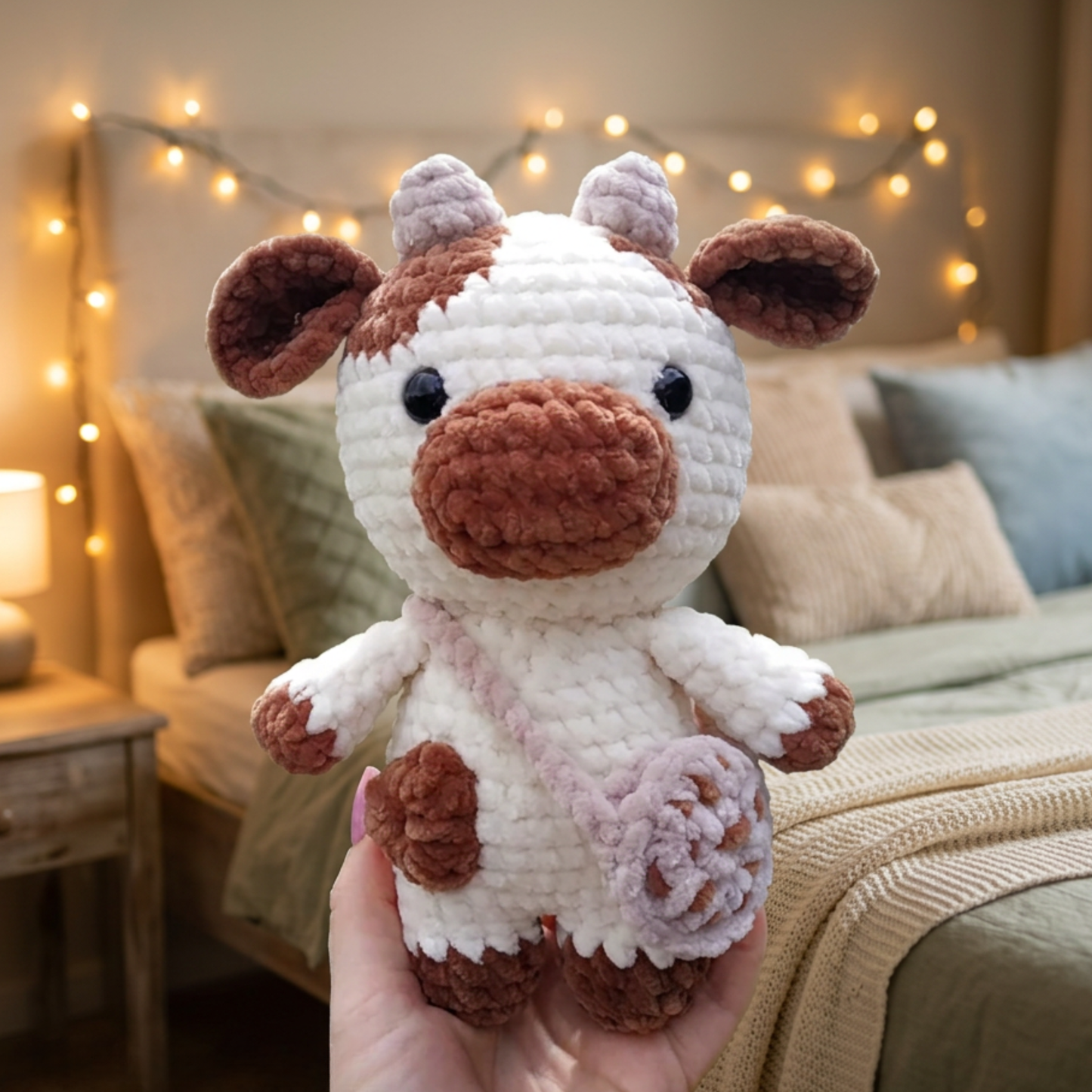 Crochet Chubby Milky Cow Pattern