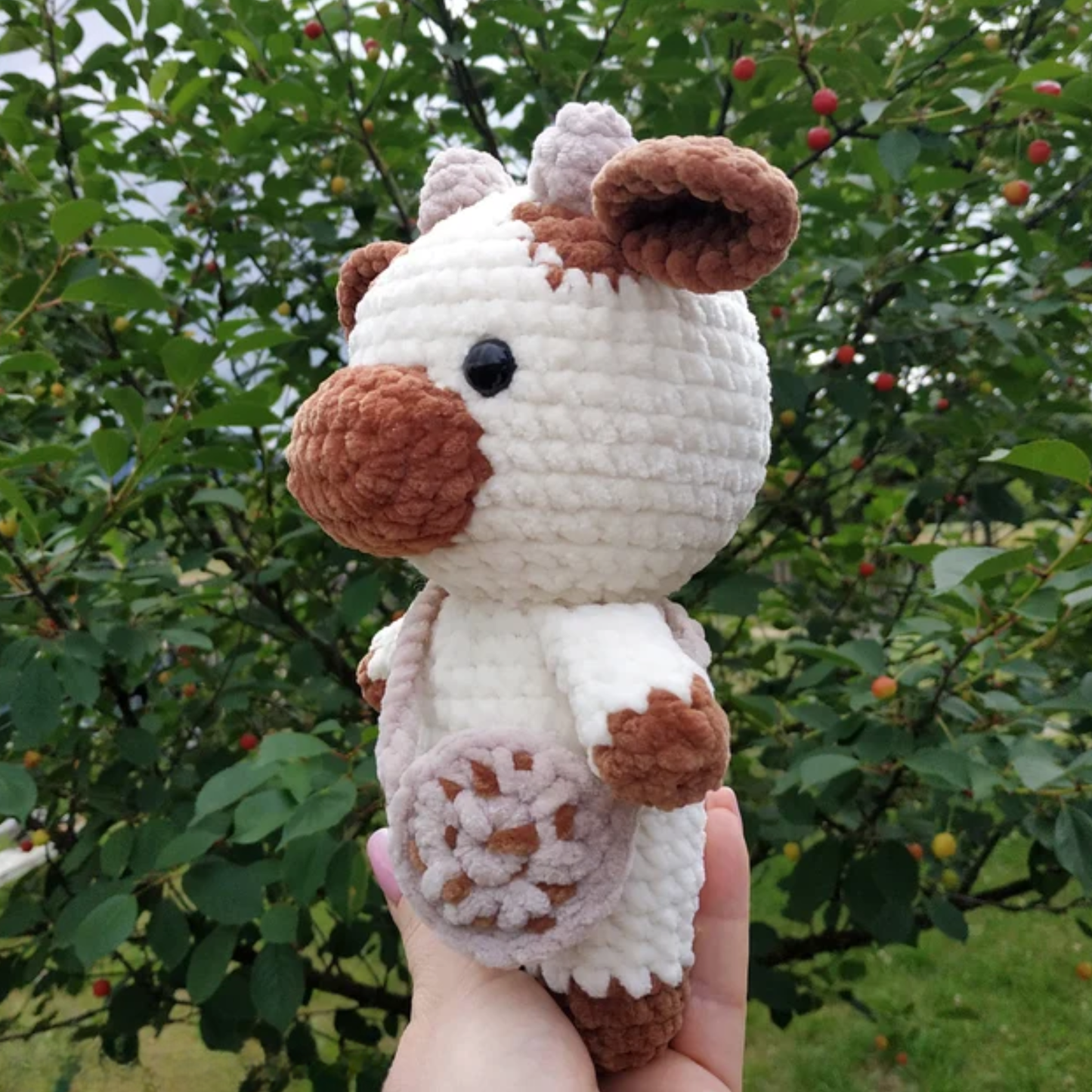 Crochet Chubby Milky Cow Pattern