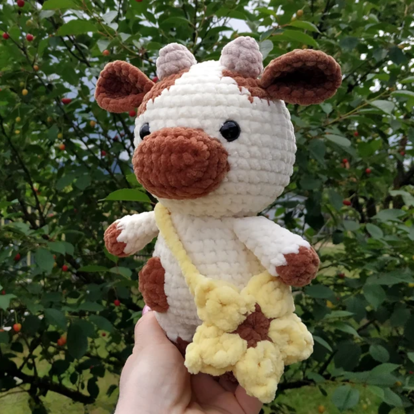 Crochet Chubby Milky Cow Pattern