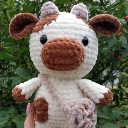 Crochet Chubby Milky Cow Pattern
