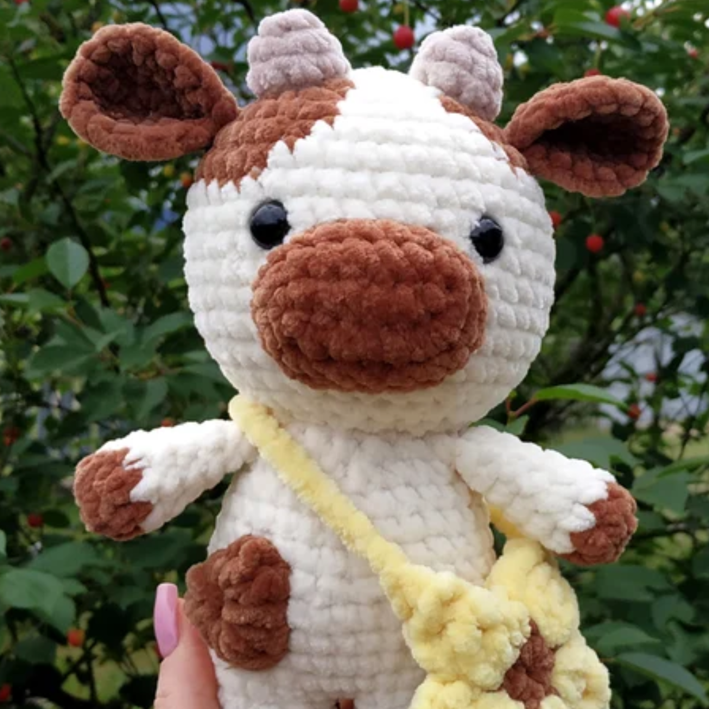 Crochet Chubby Milky Cow Pattern
