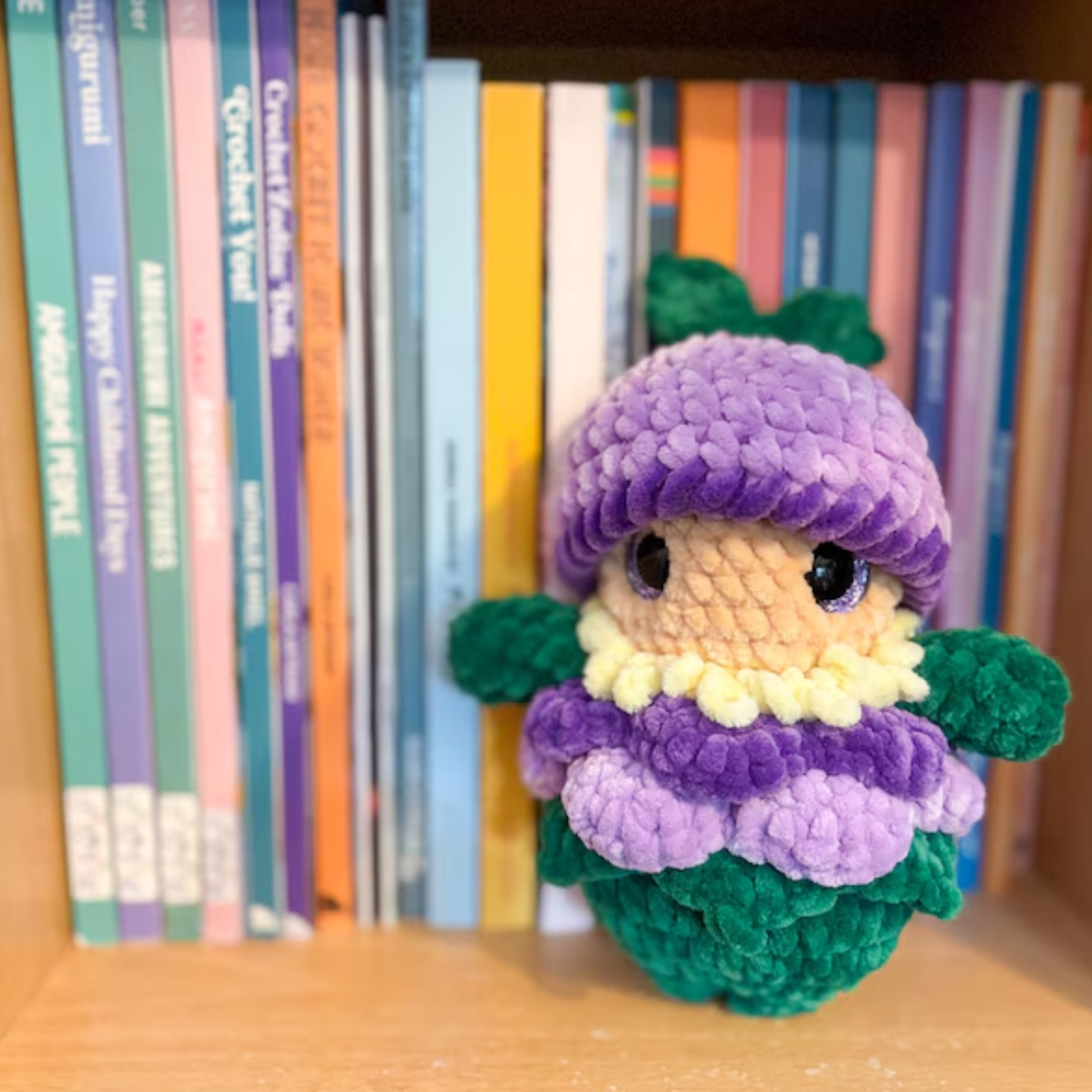 Crochet Chunky Florette Pattern (Flower Amigurumi)