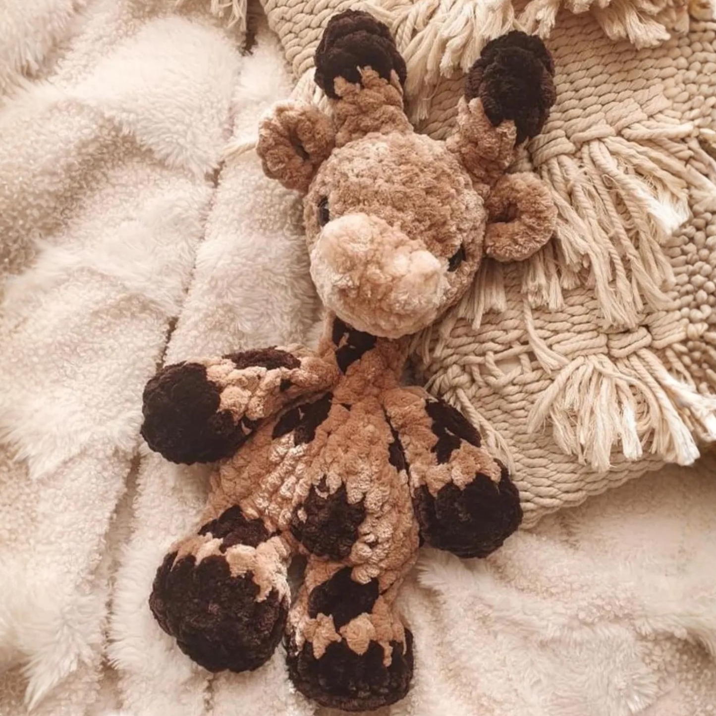 Crochet Gentry the Baby Giraffe Pattern