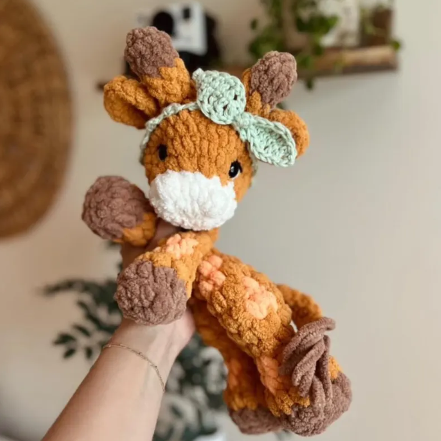 Crochet Gentry the Baby Giraffe Pattern