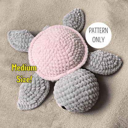 Turtle Crochet Pattern | Amigurumi Plush Toy