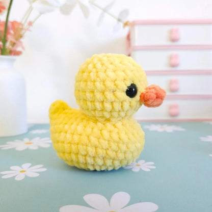 Rubber Duck Crochet Pattern | No Sew Amigurumi