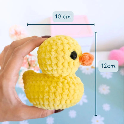 Rubber Duck Crochet Pattern | No Sew Amigurumi