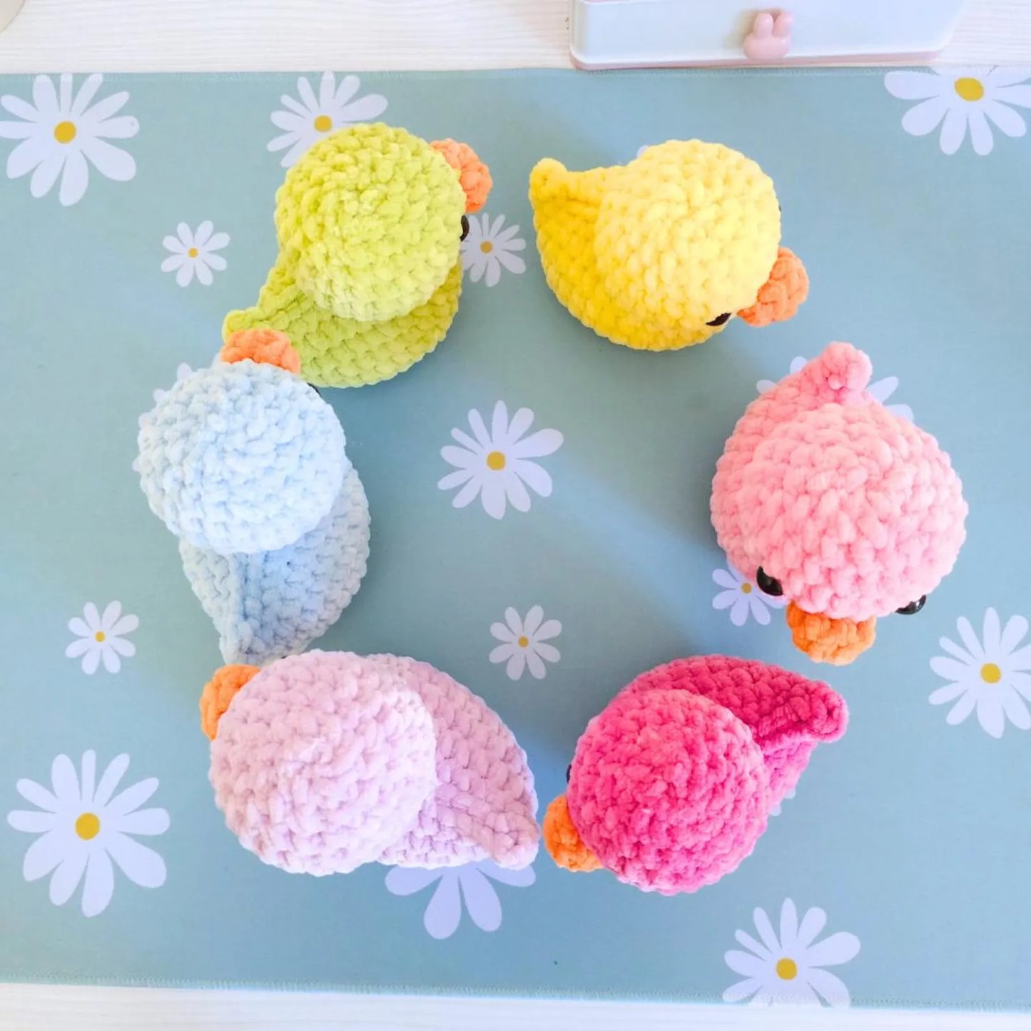 Rubber Duck Crochet Pattern | No Sew Amigurumi