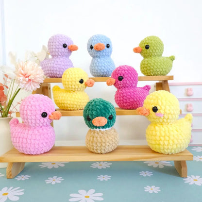 Rubber Duck Crochet Pattern | No Sew Amigurumi