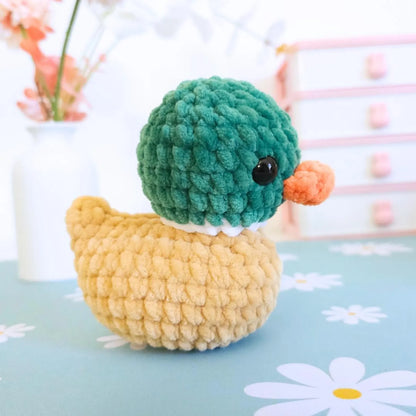 Rubber Duck Crochet Pattern | No Sew Amigurumi