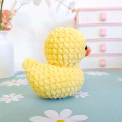 Rubber Duck Crochet Pattern | No Sew Amigurumi