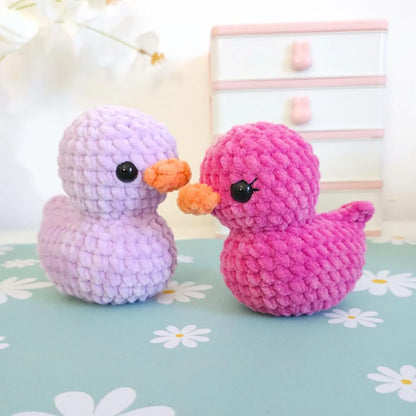 Rubber Duck Crochet Pattern | No Sew Amigurumi