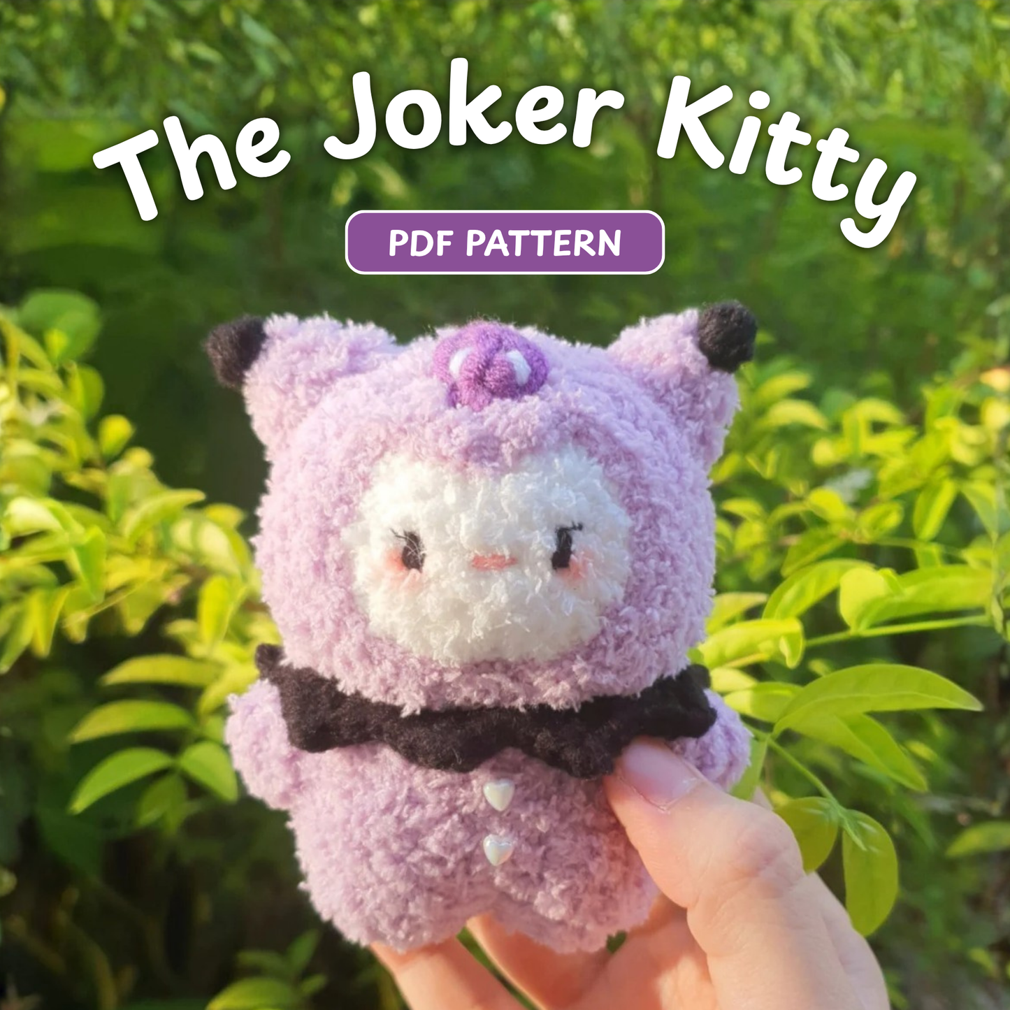 Crochet Joker Kitty Pattern