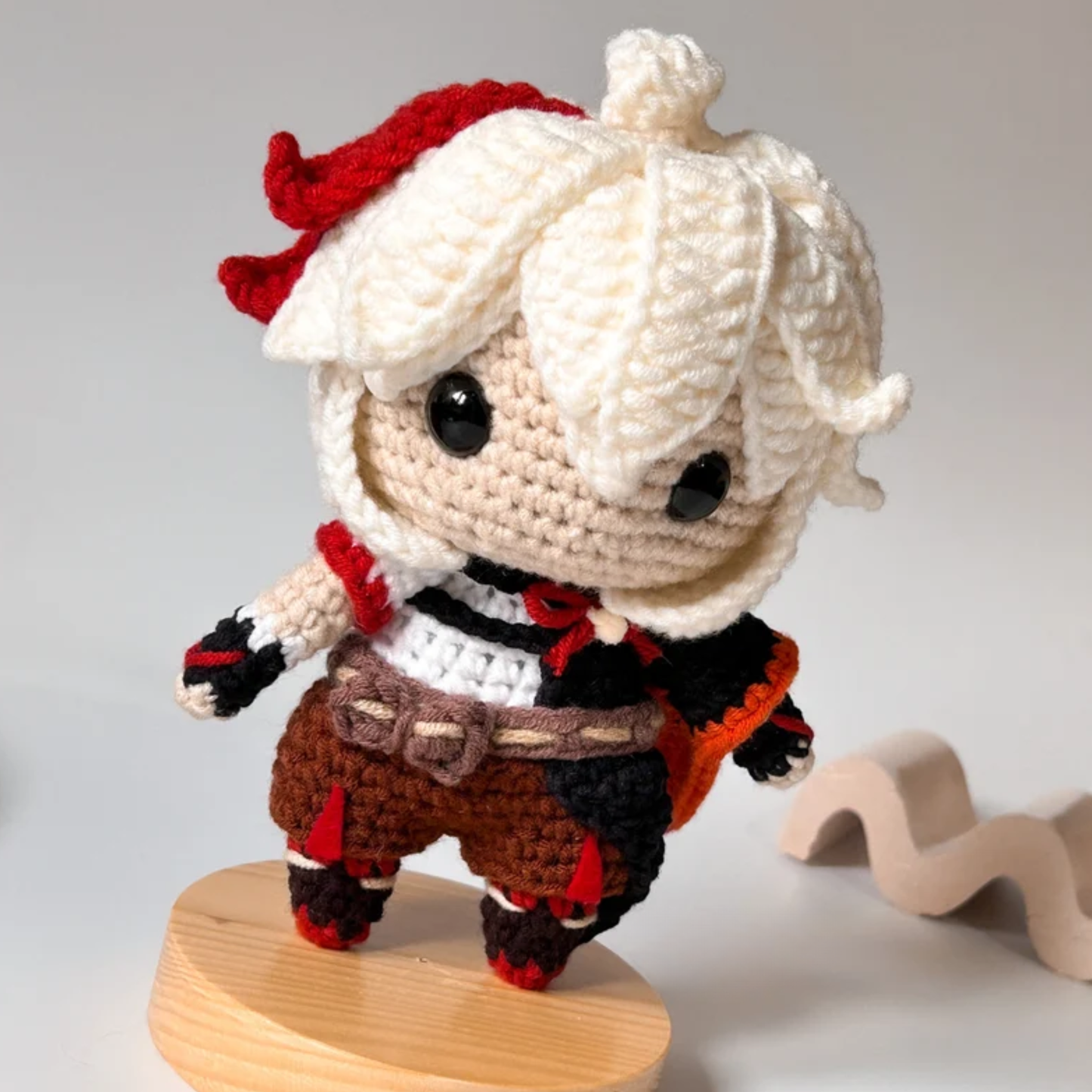 Crochet Kazuha Amigurumi Pattern (Genshin Impact)