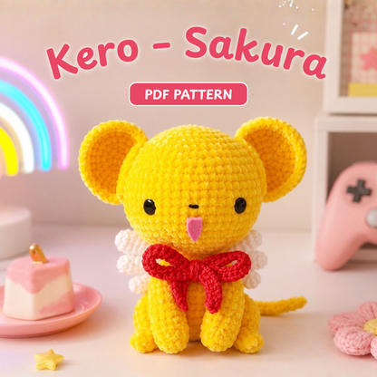 Crochet Kero Amigurumi Pattern (Cardcaptor Sakura)
