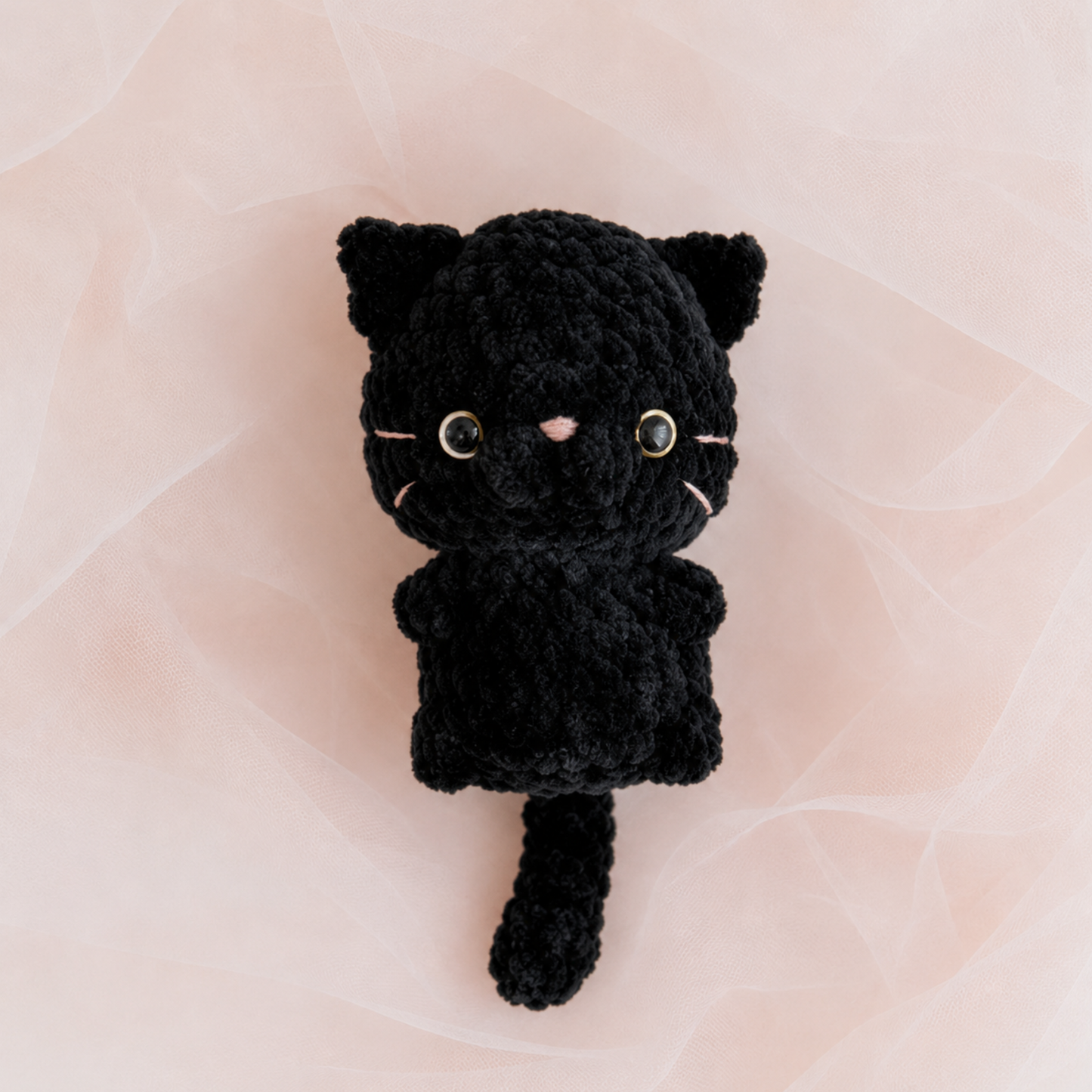 Crochet No Sew Baby Cat Bundle Pattern (4 Kitty Designs)
