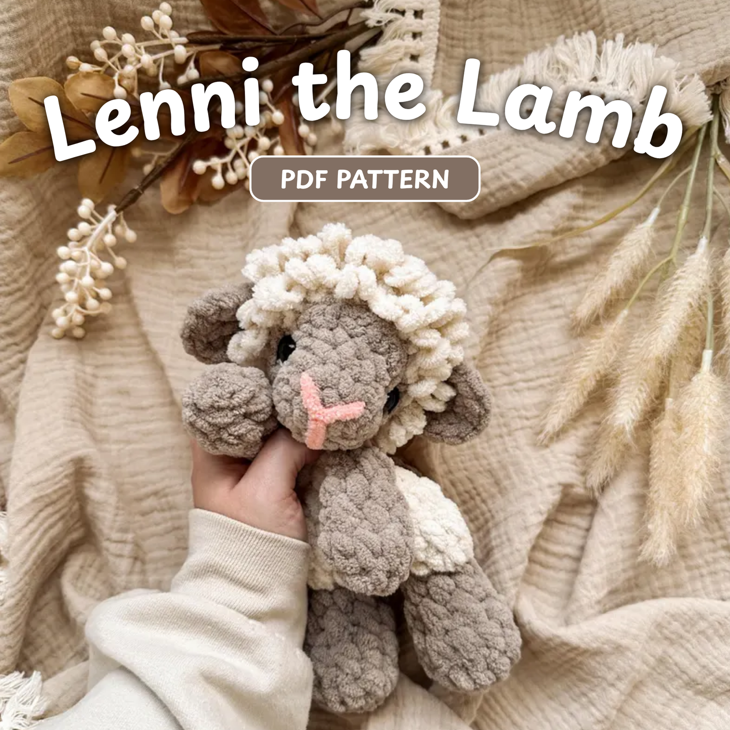 Crochet Lenni the Lamb Pattern