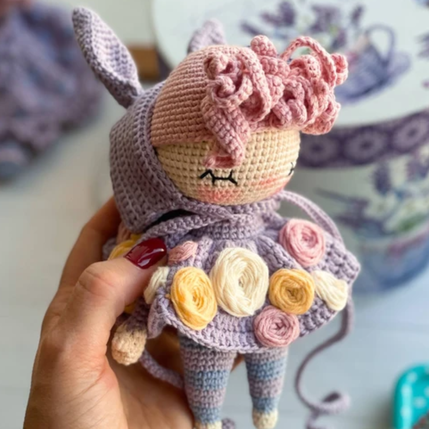 Crochet Little Bunny Pattern (Amigurumi Doll)