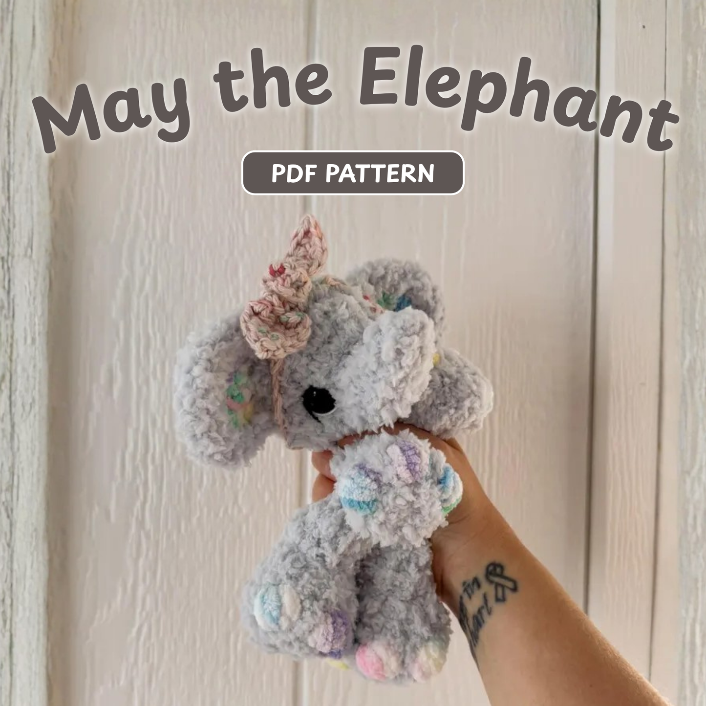 Crochet May the Elephant Pattern