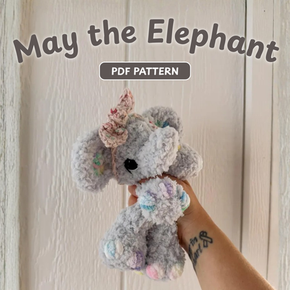 Crochet May the Elephant Pattern
