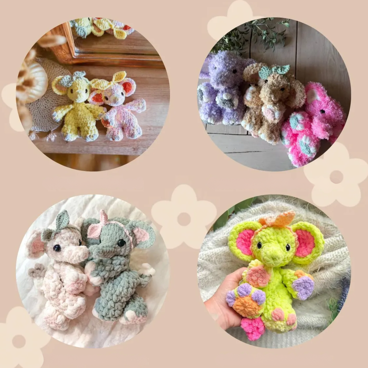 Crochet May the Elephant Pattern