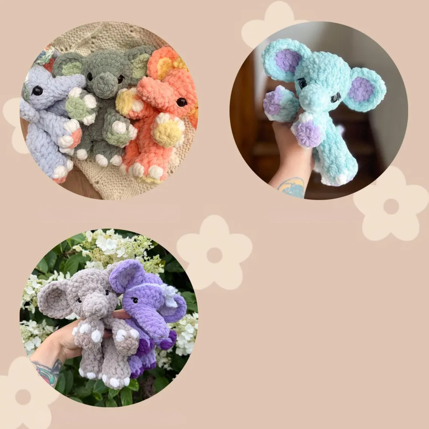 Crochet May the Elephant Pattern