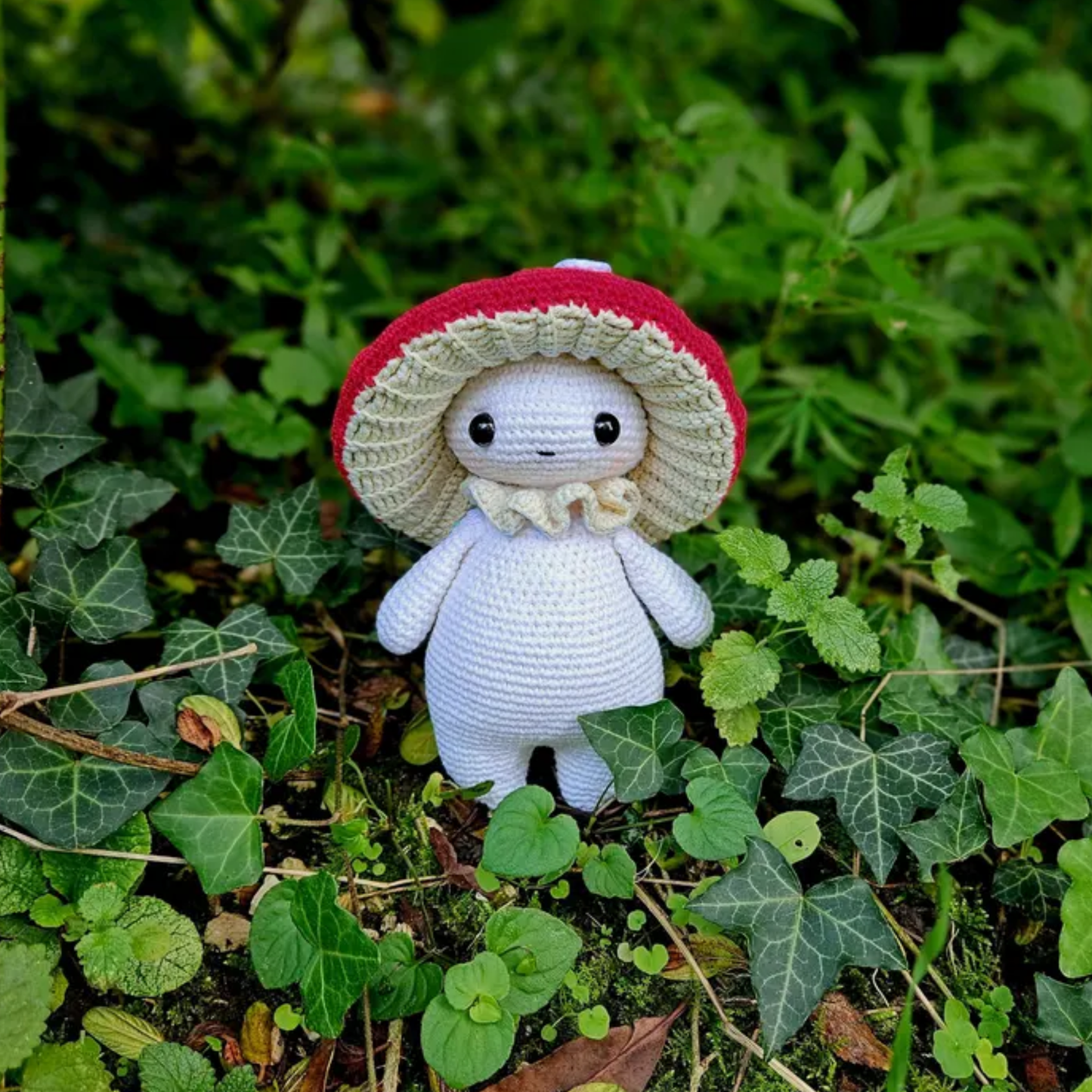 Mushroom Guy  Amigurumi Crochet Pattern