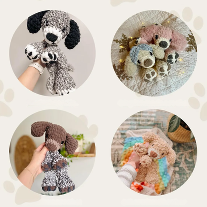Crochet Paw the Puppy Pattern (No Sew)