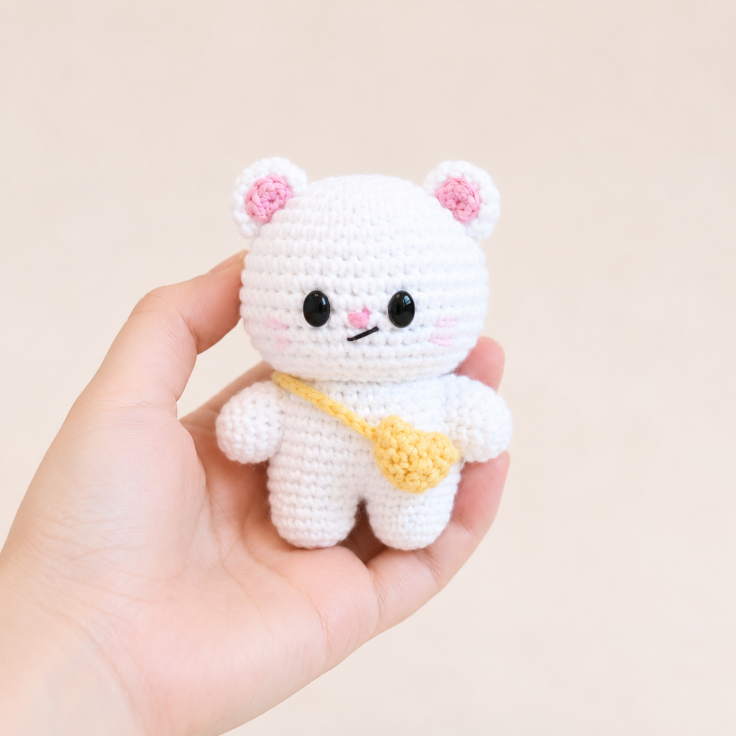 Crochet Petite Ferret Amigurumi Pattern