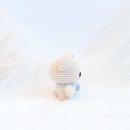 Crochet Puppym Puppy Pattern (7 x 10 cm)