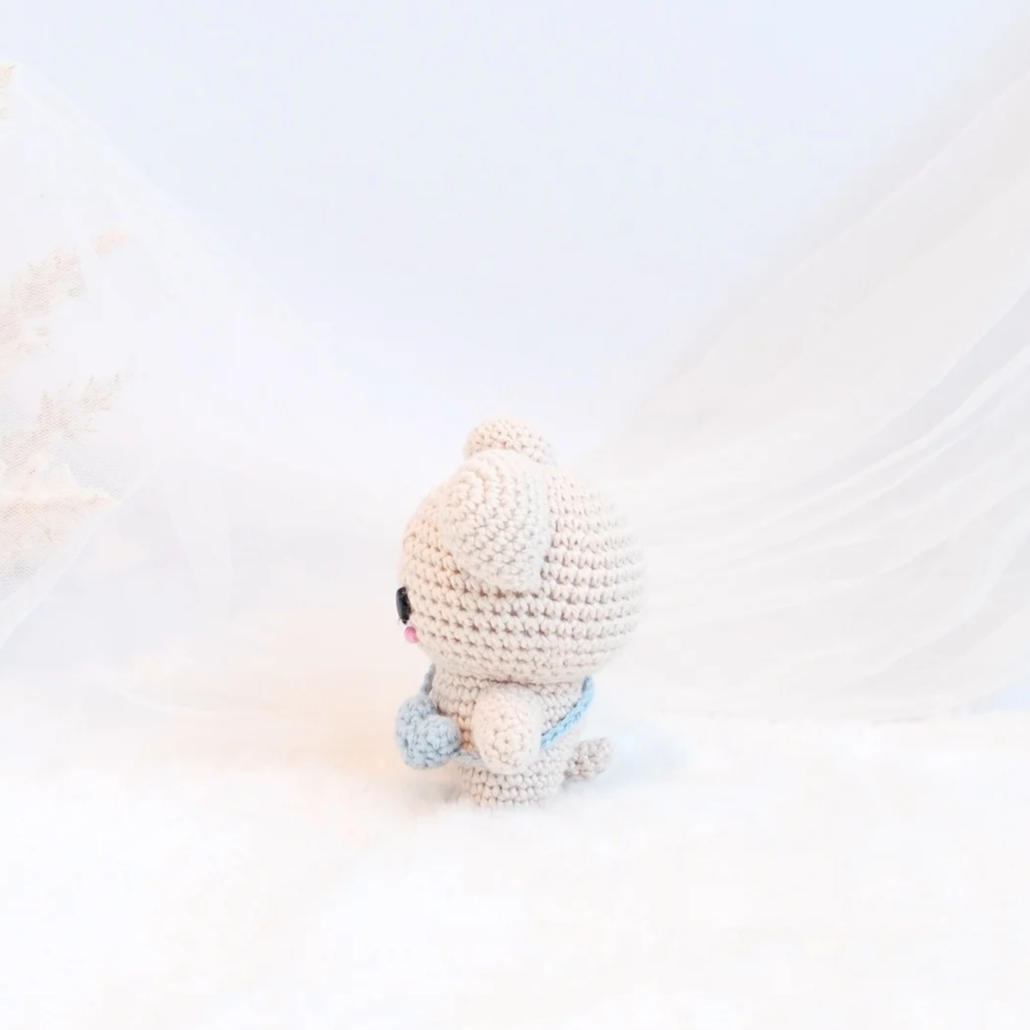 Crochet Puppym Puppy Pattern (7 x 10 cm)