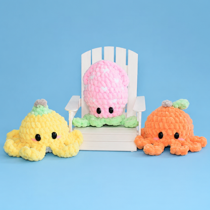 Crochet Sea Market Buddies Pattern (3 Characters)