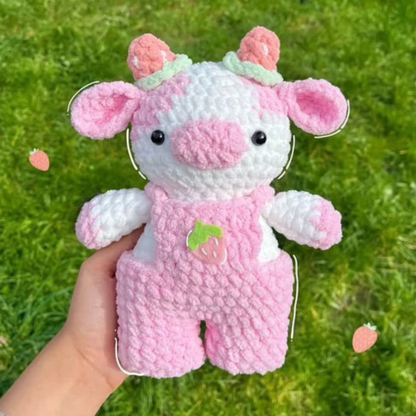 Crochet Cherry Cows Mod Pattern (2 Variants)